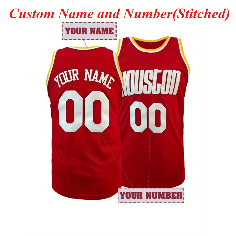 Embroidery Names - Customized Name and Number Basketball Jersey,