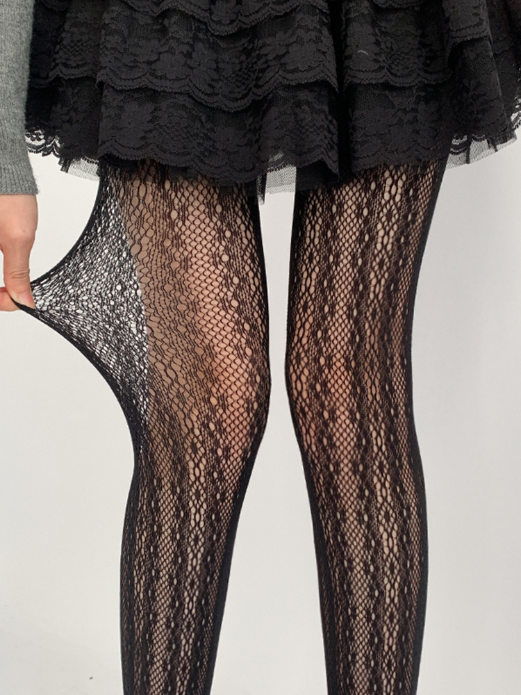 Embroidery White - New Pattern Women Sexy Lace Fishnet