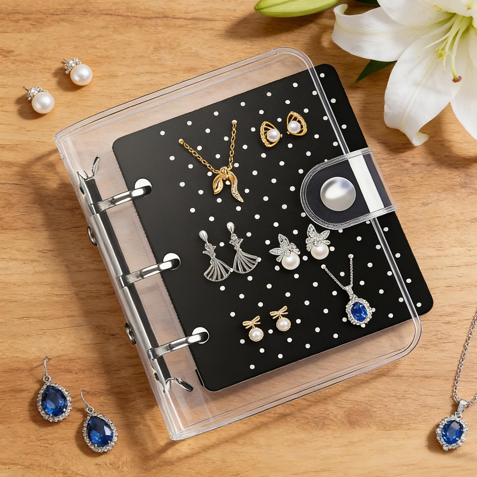 Embroidery Bracelet - Portable Felt Pin Book Jewelry Holder