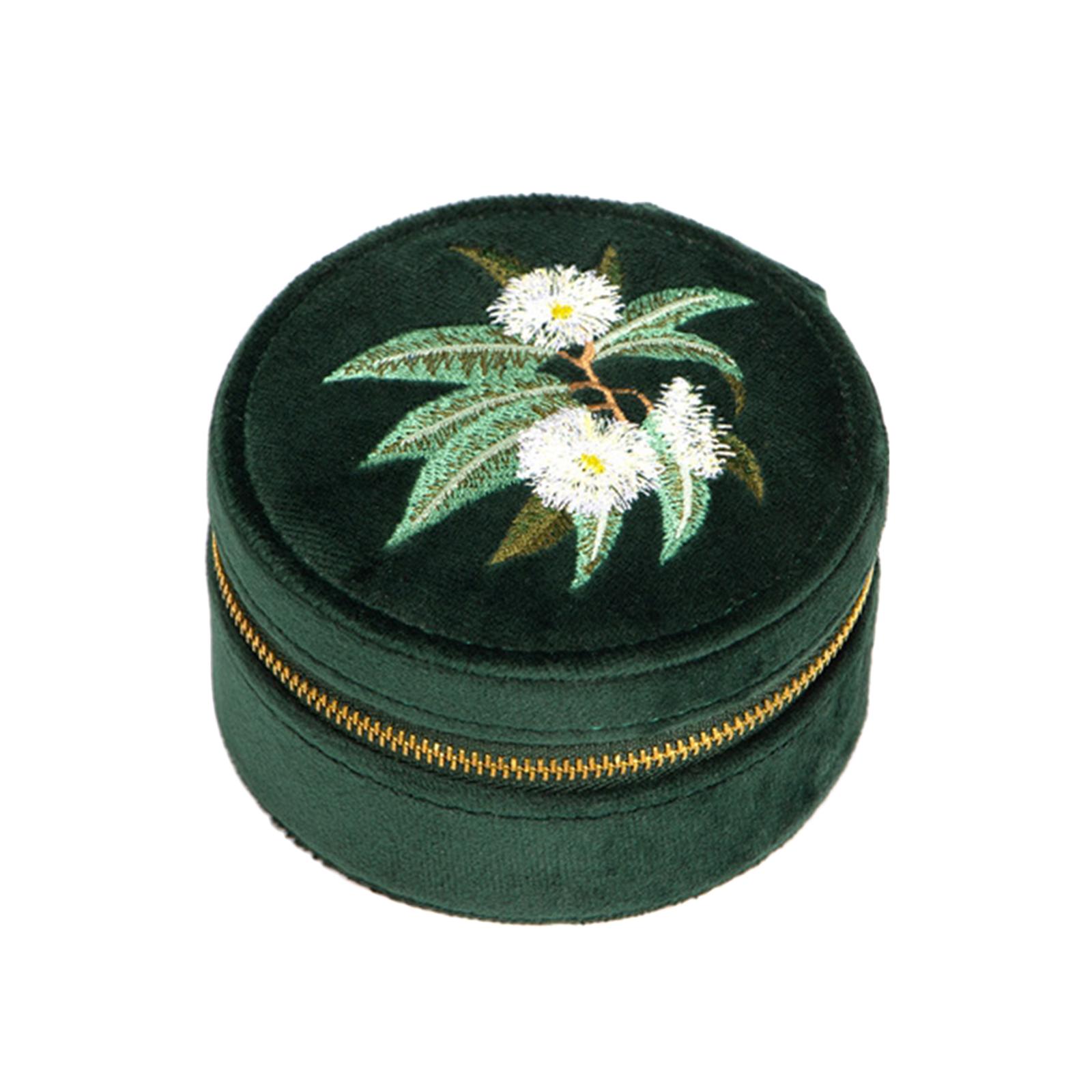 Embroidery Bracelet - Portable Bracelet Box Embroidery Keepsake Box