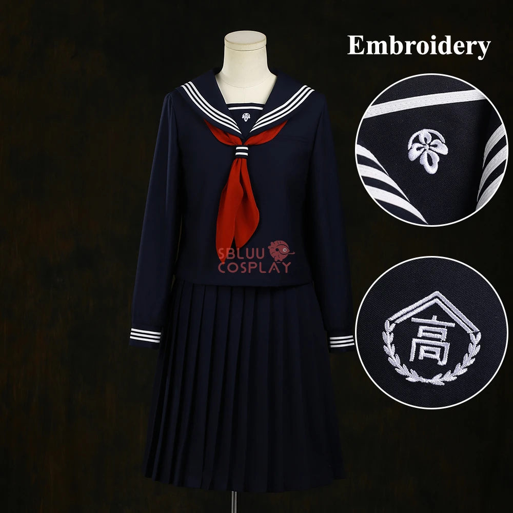 Embroidery Dress - SBluuCosplay Shimizu Hinako Cosplay Costume Embroidery