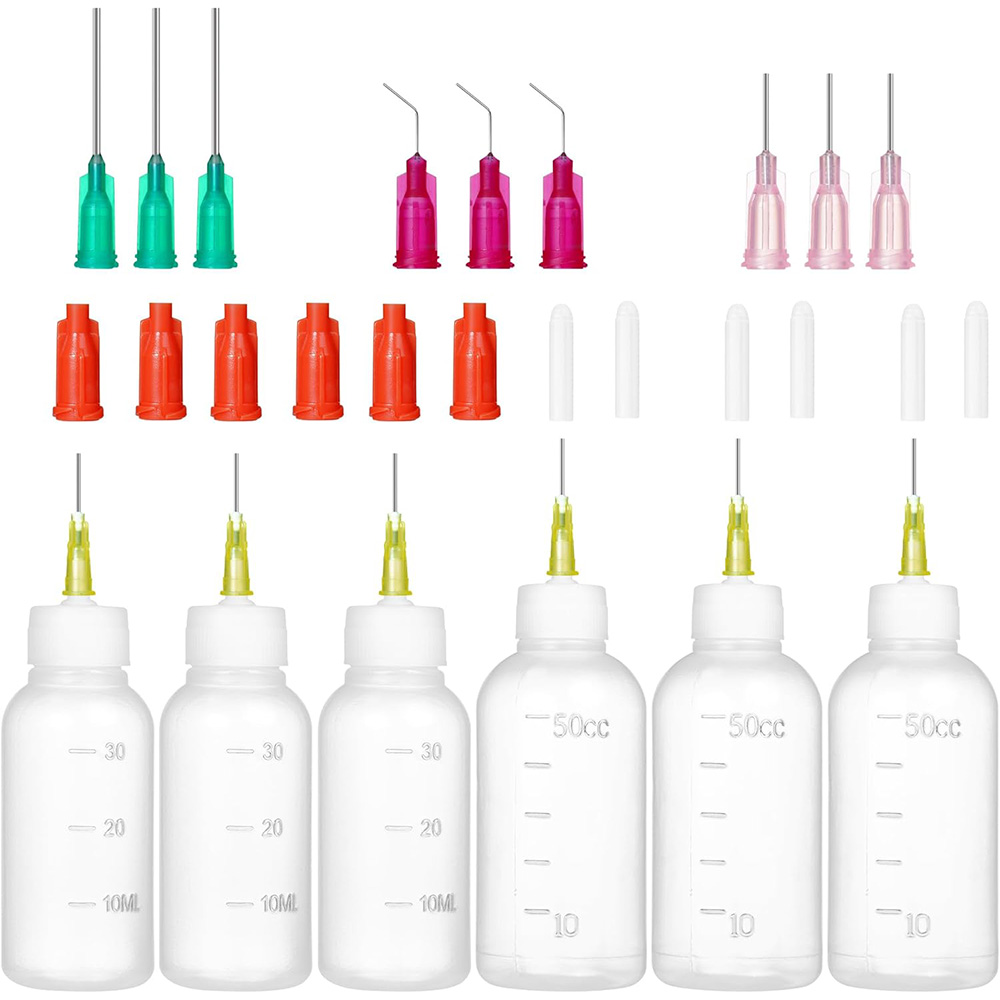 Embroidery Art Painting - Precision Needle-Tip Squeeze Bottle Set, 6-Pack