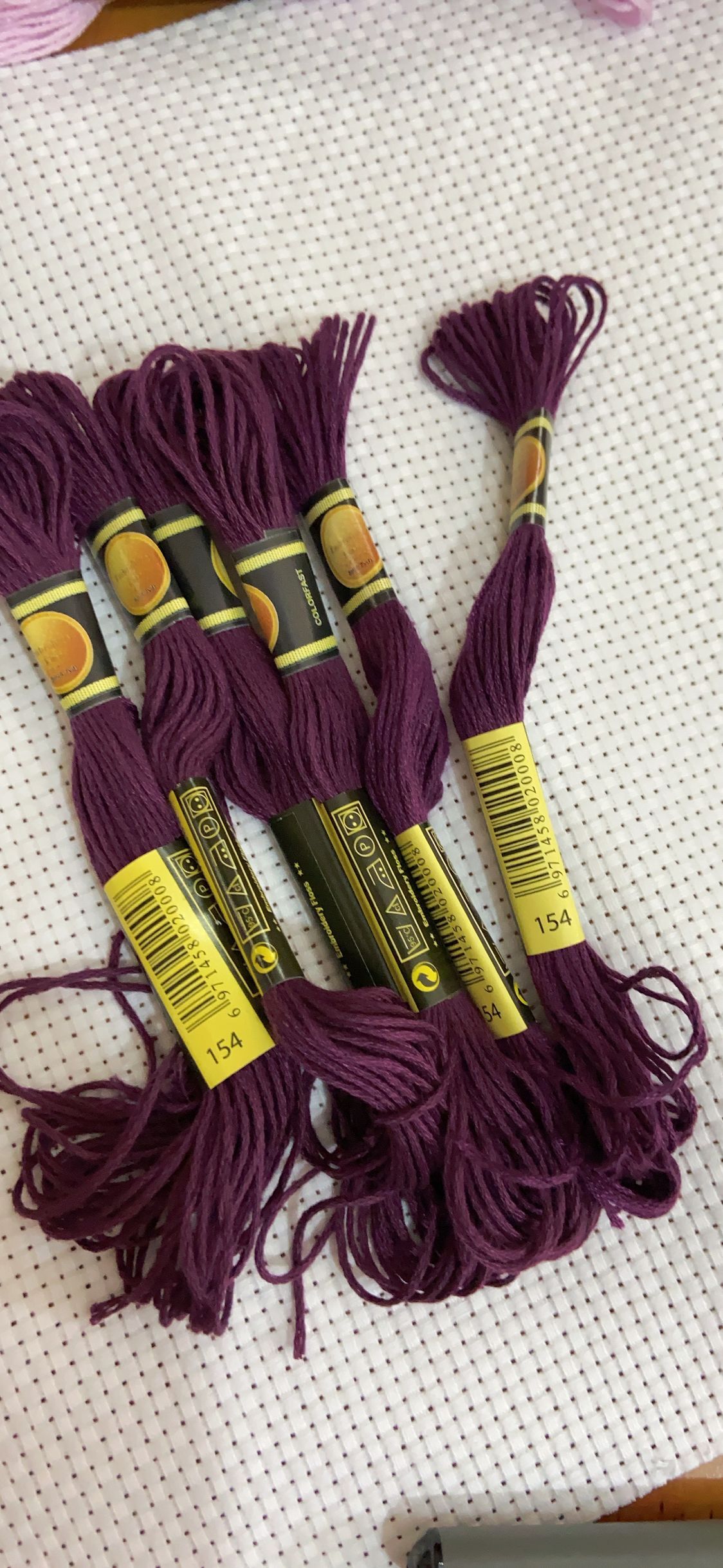 10PCS/LOL Set Cross Stitch Thr - Dmc Floss Set 评论和价格