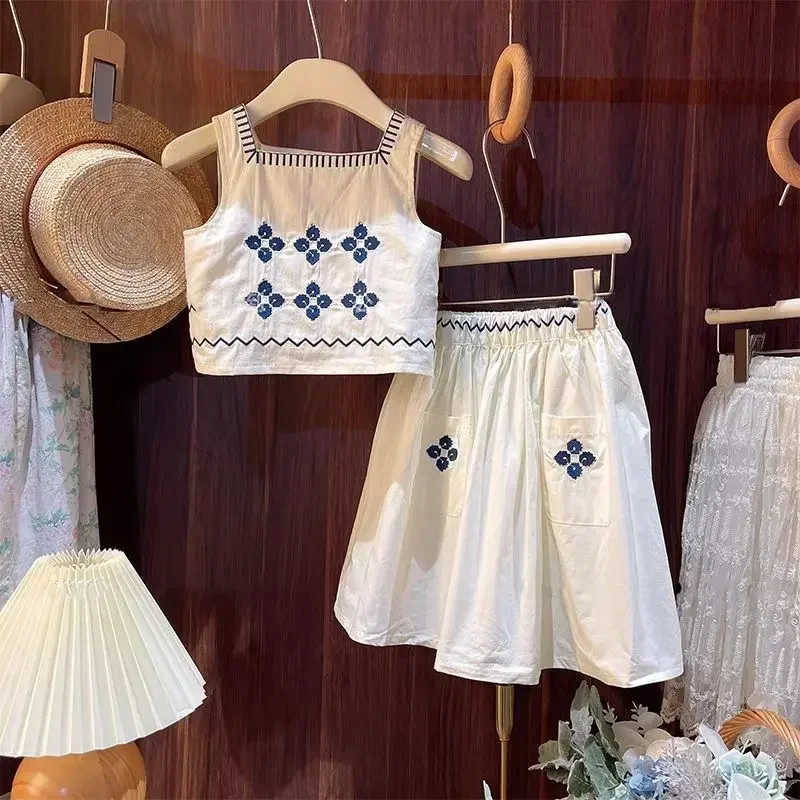 Kids Clothing Sets Floral Embr - Embroidery Class 评论和价格