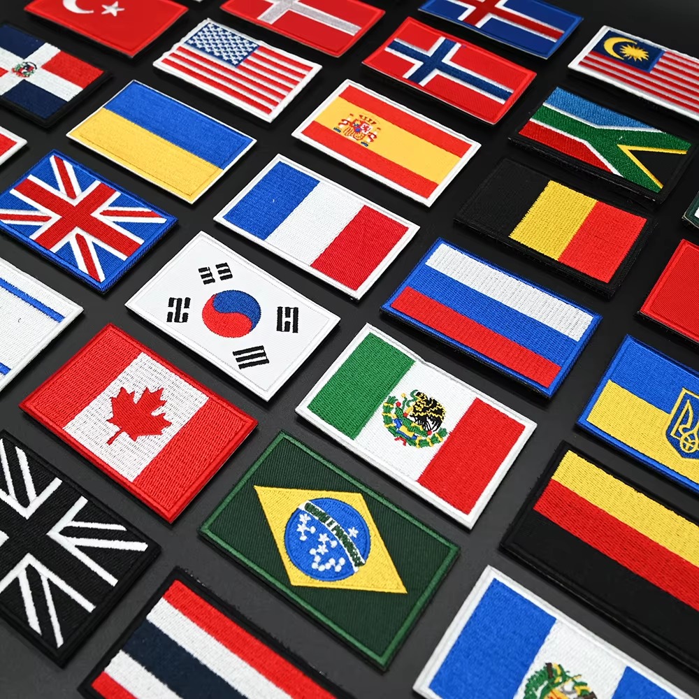 Embroidery Flag Patch US UK Ca - Embroidery Uk 评论和价格