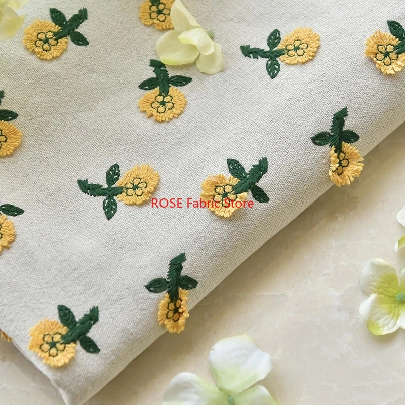 Ins-inspired 3D Small Yellow F - Embroidery Yellow Flower 评论和价格