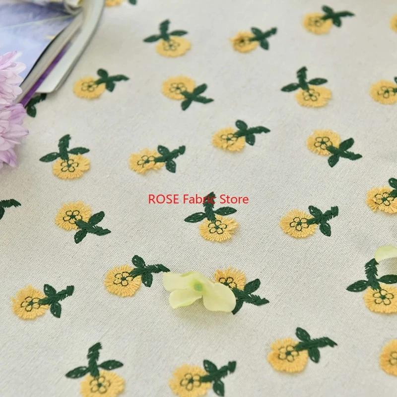 Ins-inspired 3D Small Yellow F - Embroidery Yellow Flower 评论和价格