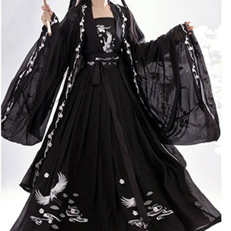 Chinese Ancient Hanfu Women's  - Embroidery Skirt 评论和价格