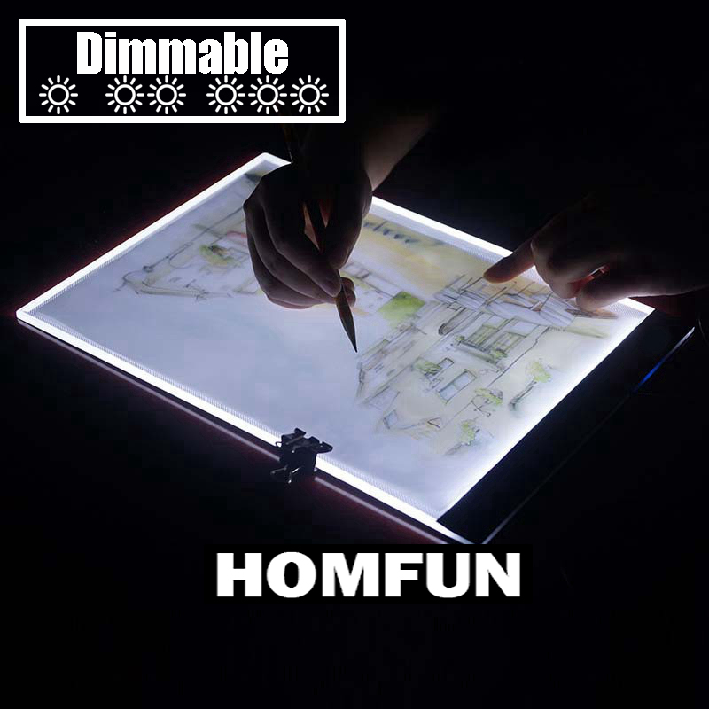 Dimmable ! Ultrathin A4 LED Li - Embroidery Uk 评论和价格