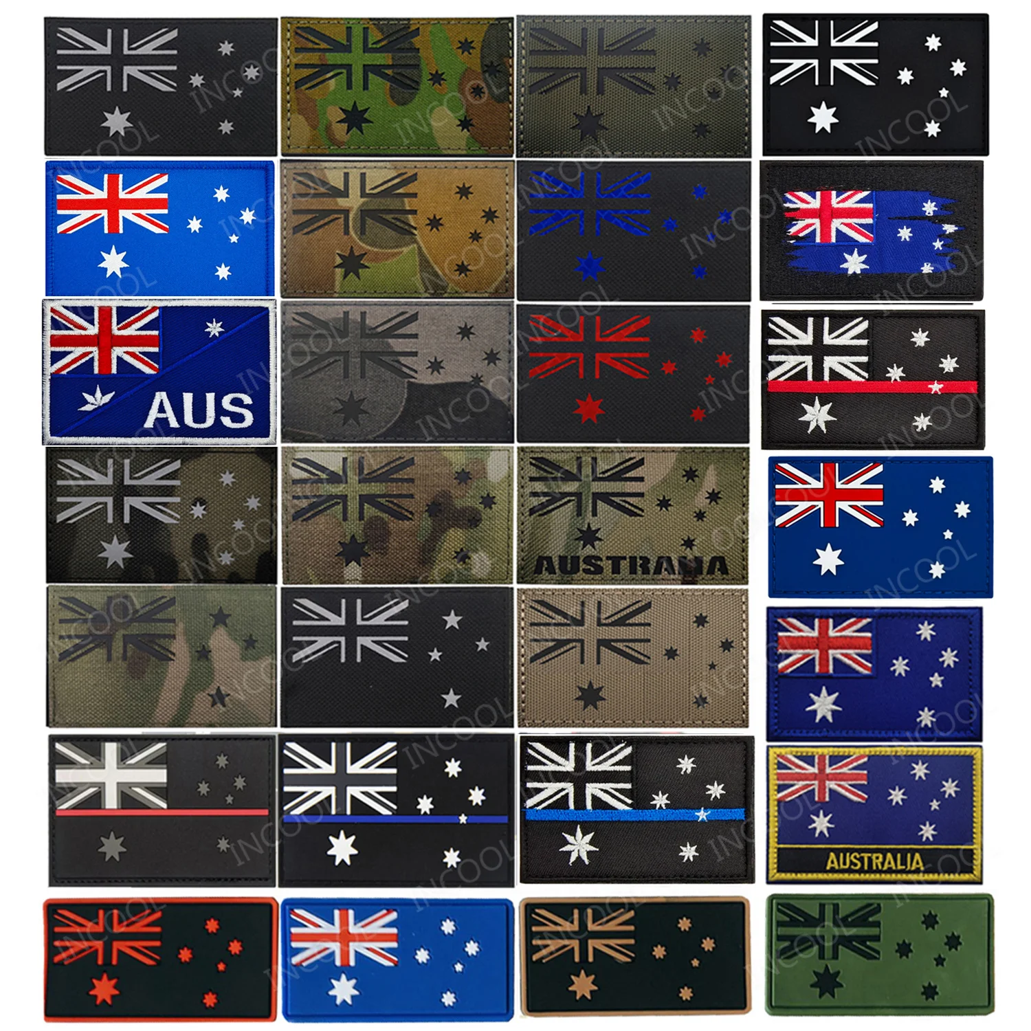 Australia Flag IR Reflective P - Embroidery Uk 评论和价格