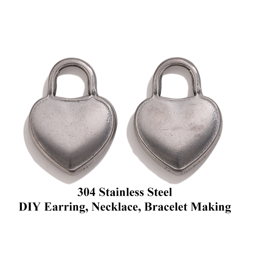 5/10pcs Stainless Steel Charms - Embroidery Charm 评论和价格