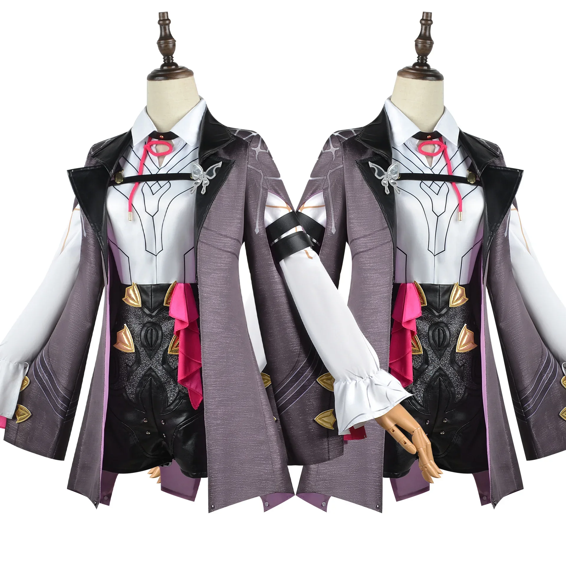 Honkai Star Rail Kafka Cosplay - Embroidery Dress 评论和价格