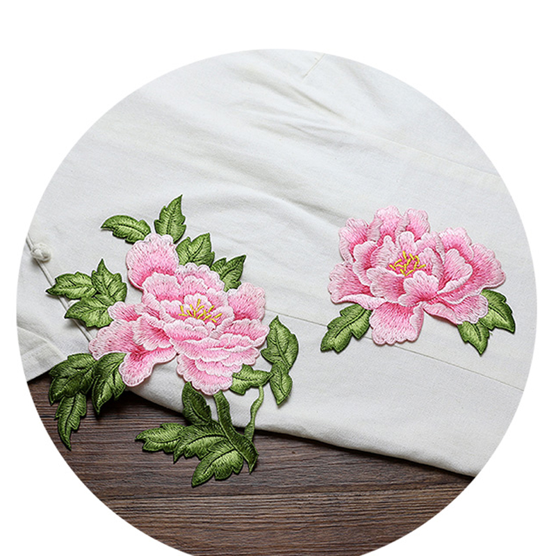 1 Pair Red Pink Yellow Embroid - Embroidery Yellow Flower 评论和价格