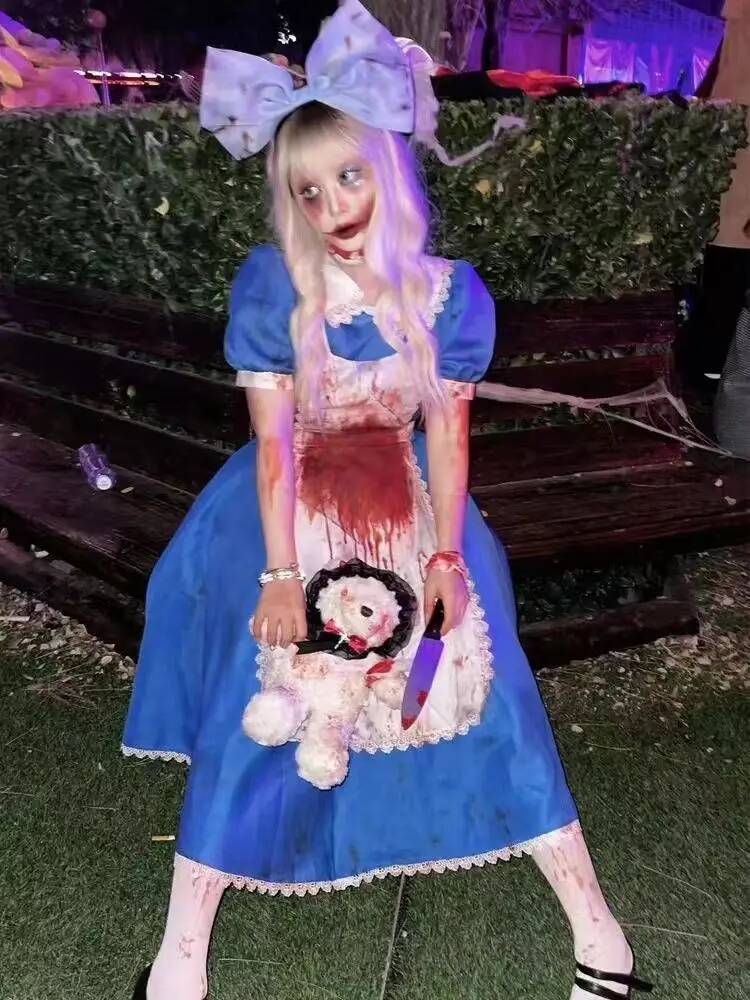 Original Dress Set Halloween L - Embroidery Dress 评论和价格