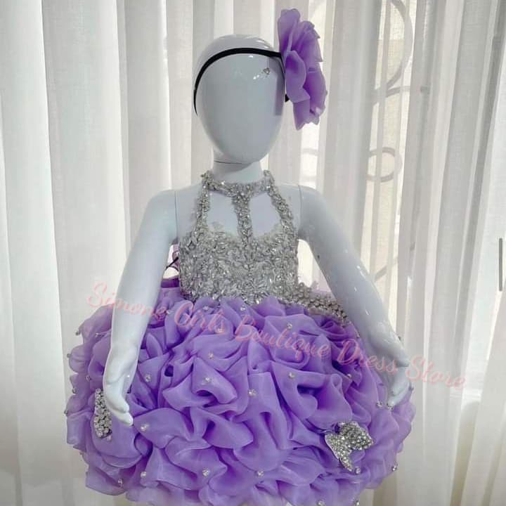 Yellow Ruffles Flower Girl Dre - Embroidery Yellow Flower 评论和价格