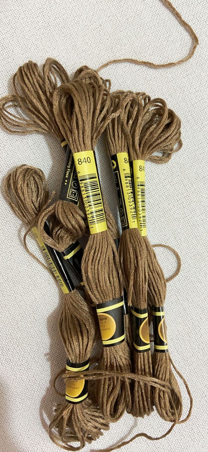 10PCS/COLOR  Set Cross Stitch  - Dmc Floss Set 评论和价格