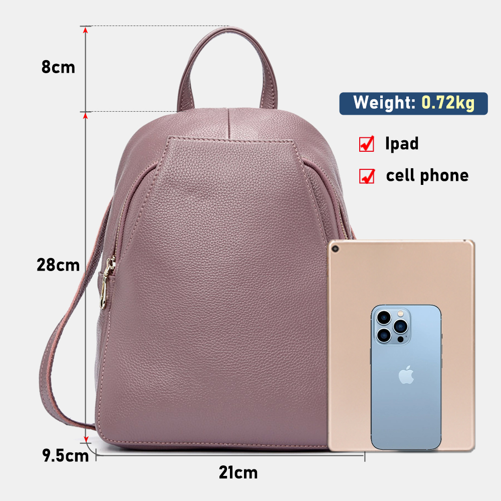 Zency Charm Women Backpack 100 - Embroidery Charm 评论和价格