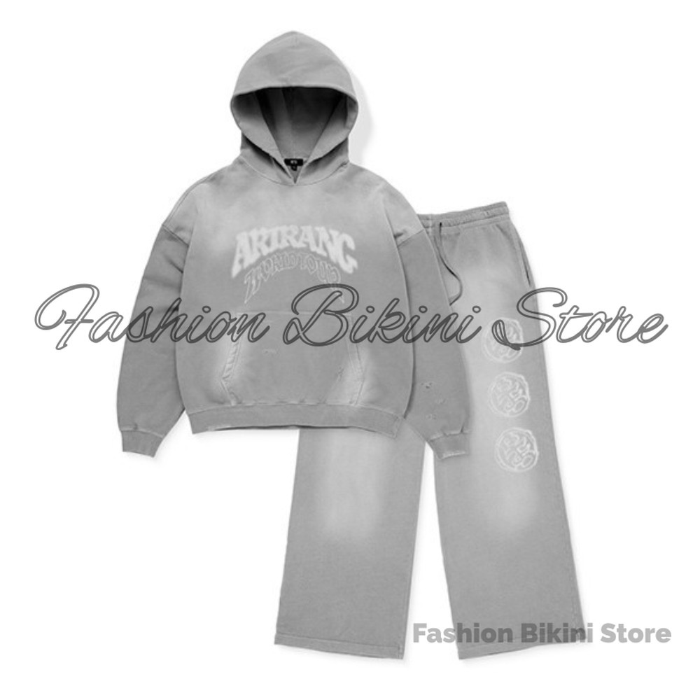 NEW Washed Grey Retro Hoodie 3 - Embroidery Class 评论和价格