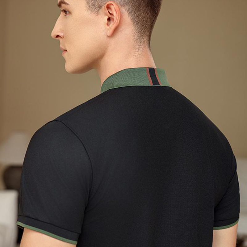 Color Block Polo Shirt - Free  - Embroidery Design Logo 评论和价格