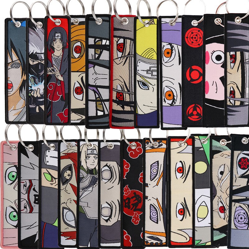 Anime Naruto Embroidery Key Fo - Embroidery Charm 评论和价格