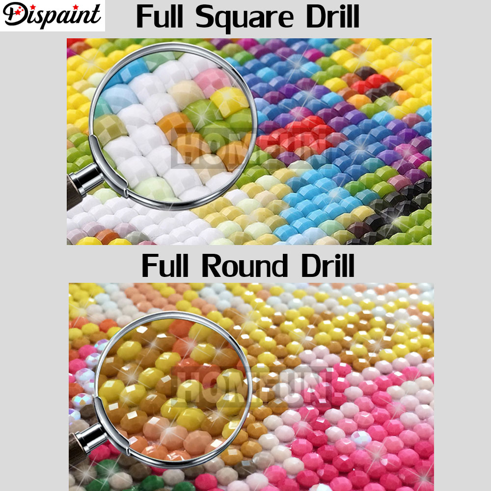 Dispaint Full Square/Round Dri - Embroidery Yellow Flower 评论和价格