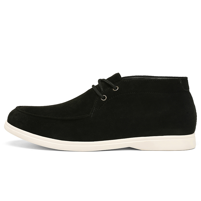 Classic British Style Suede Le - Embroidery White 评论和价格