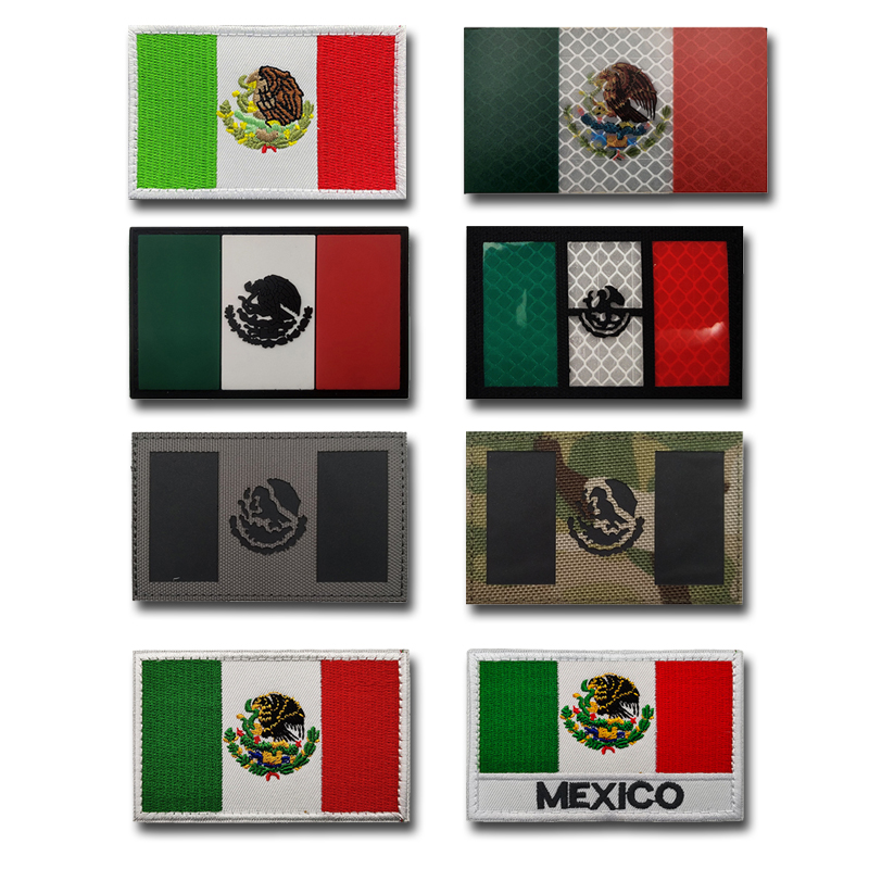 Mexico Flag Embroidered Patch  - Embroidery Uk 评论和价格