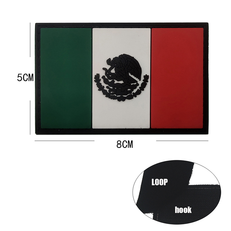 Mexico Flag Embroidered Patch  - Embroidery Uk 评论和价格