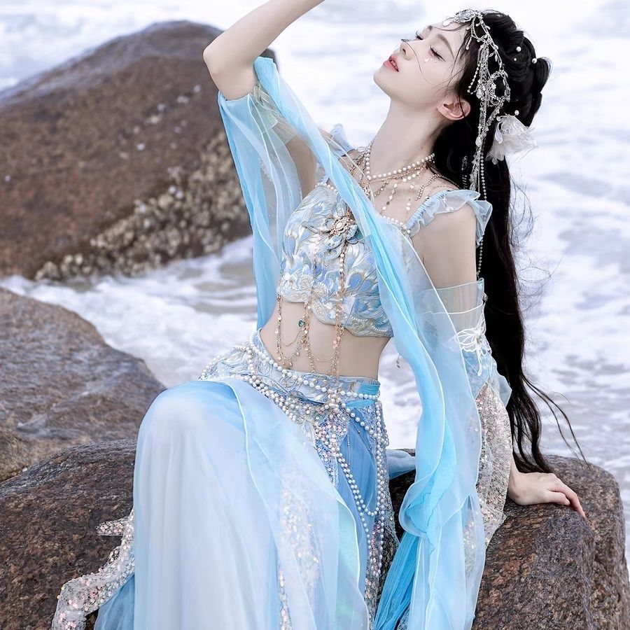 Modified Exotic Style Han Elem - Embroidery Dress 评论和价格