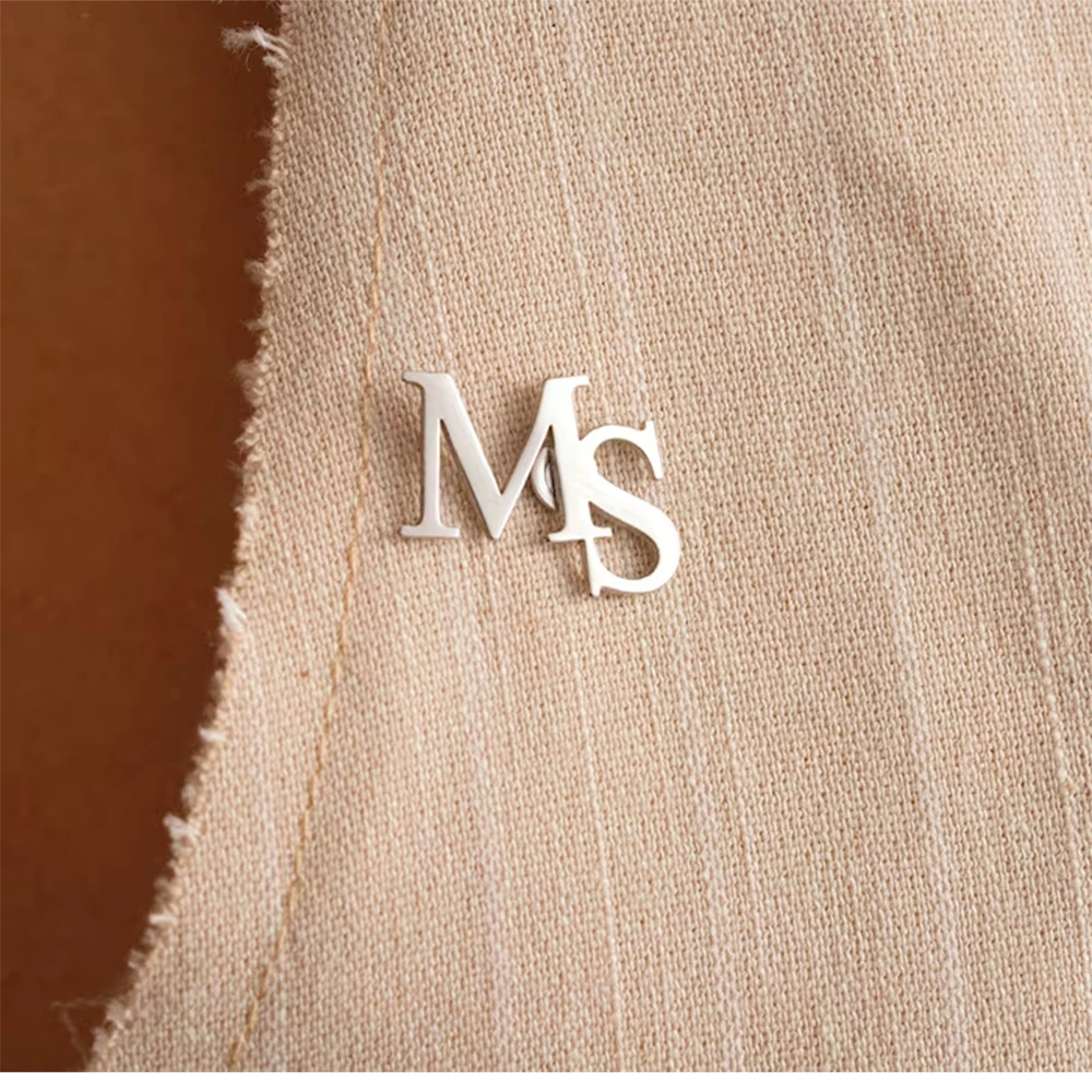Custom Initial Brooches for Wo - Embroidery Names 评论和价格