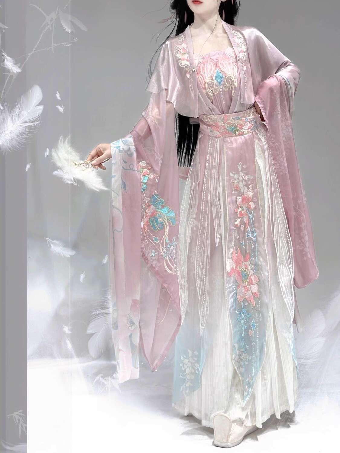 New Hanfu Wei Jinfeng Heavy In - Embroidery Skirt 评论和价格