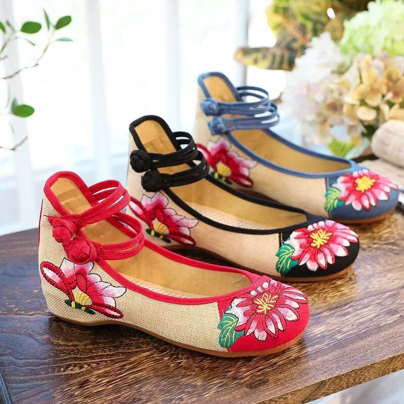 Woman Wedges Embroidered Cloth - Embroidery Skirt 评论和价格