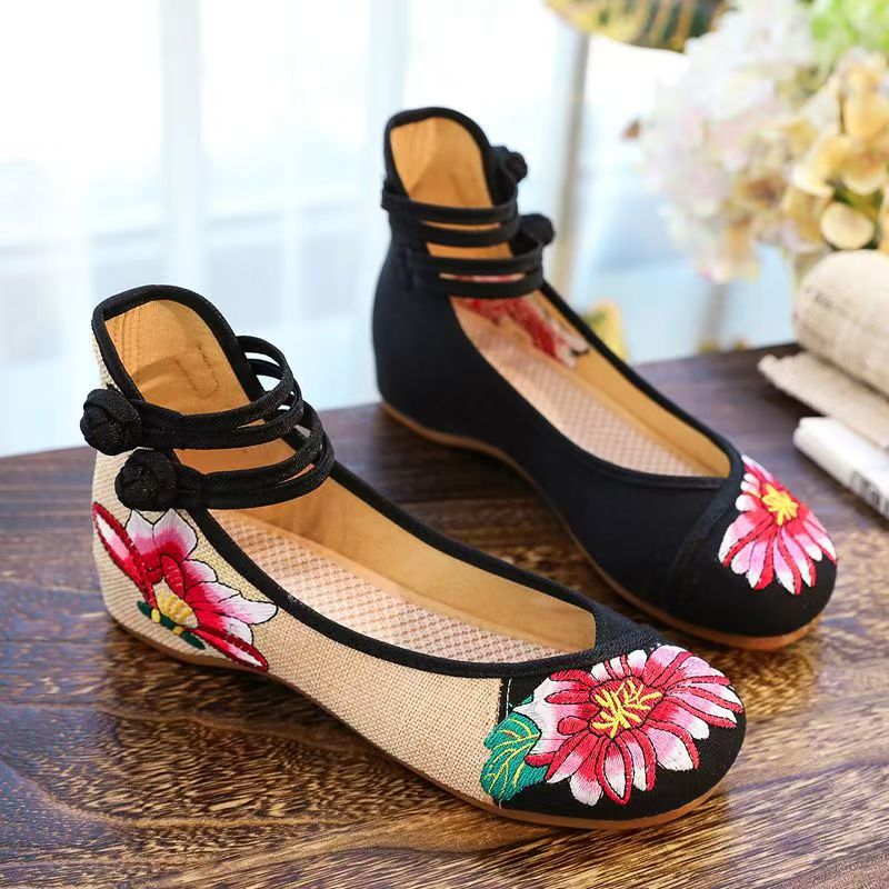 Woman Wedges Embroidered Cloth - Embroidery Skirt 评论和价格