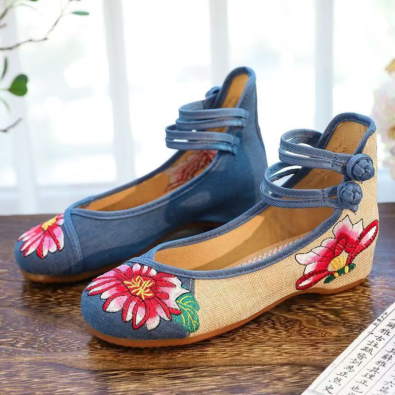 Woman Wedges Embroidered Cloth - Embroidery Skirt 评论和价格