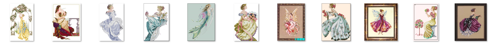 Cross stitch set, hand-embroid - Dmc Floss Set 评论和价格