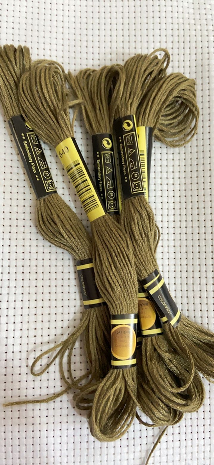 10PCS/LOL Set Cross Stitch Thr - Dmc Floss Set 评论和价格