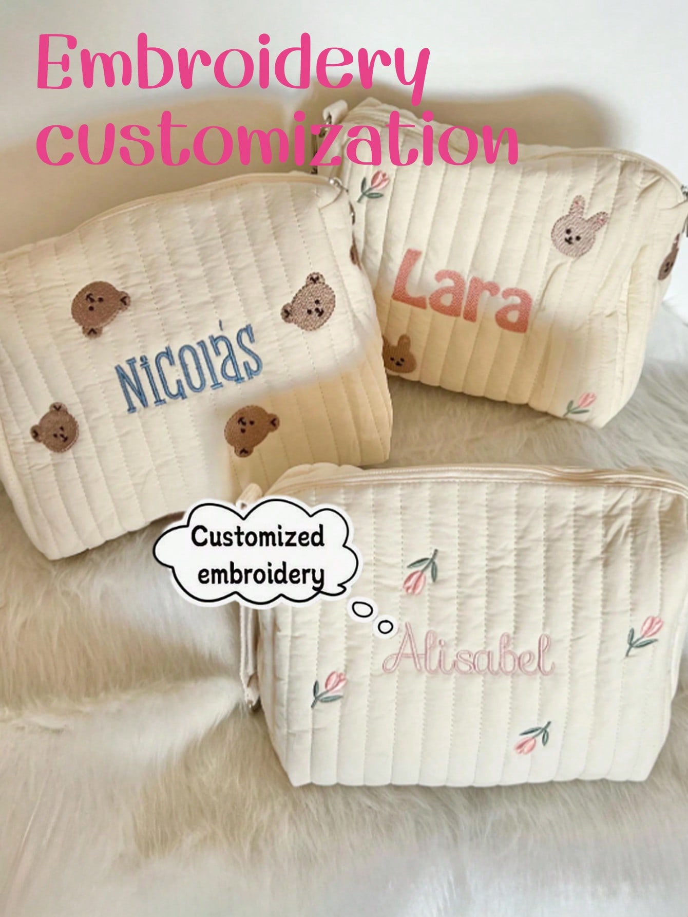 Custom Name Embroidery Baby Di - Embroidery Names 评论和价格