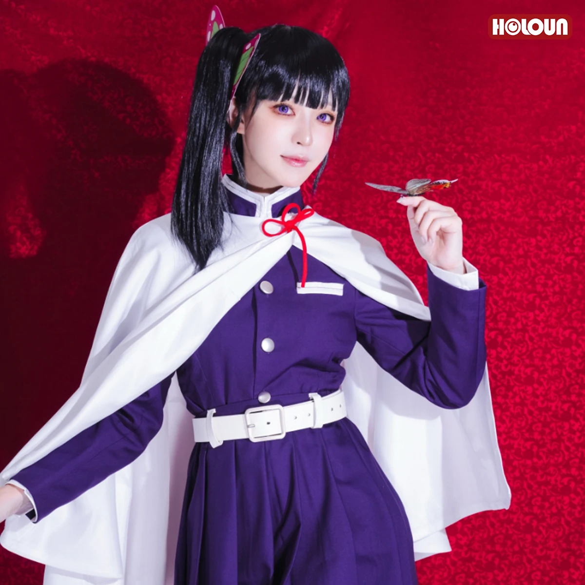 HOLOUN Anime Tsuyuri Kanawo Co - Embroidery Skirt 评论和价格