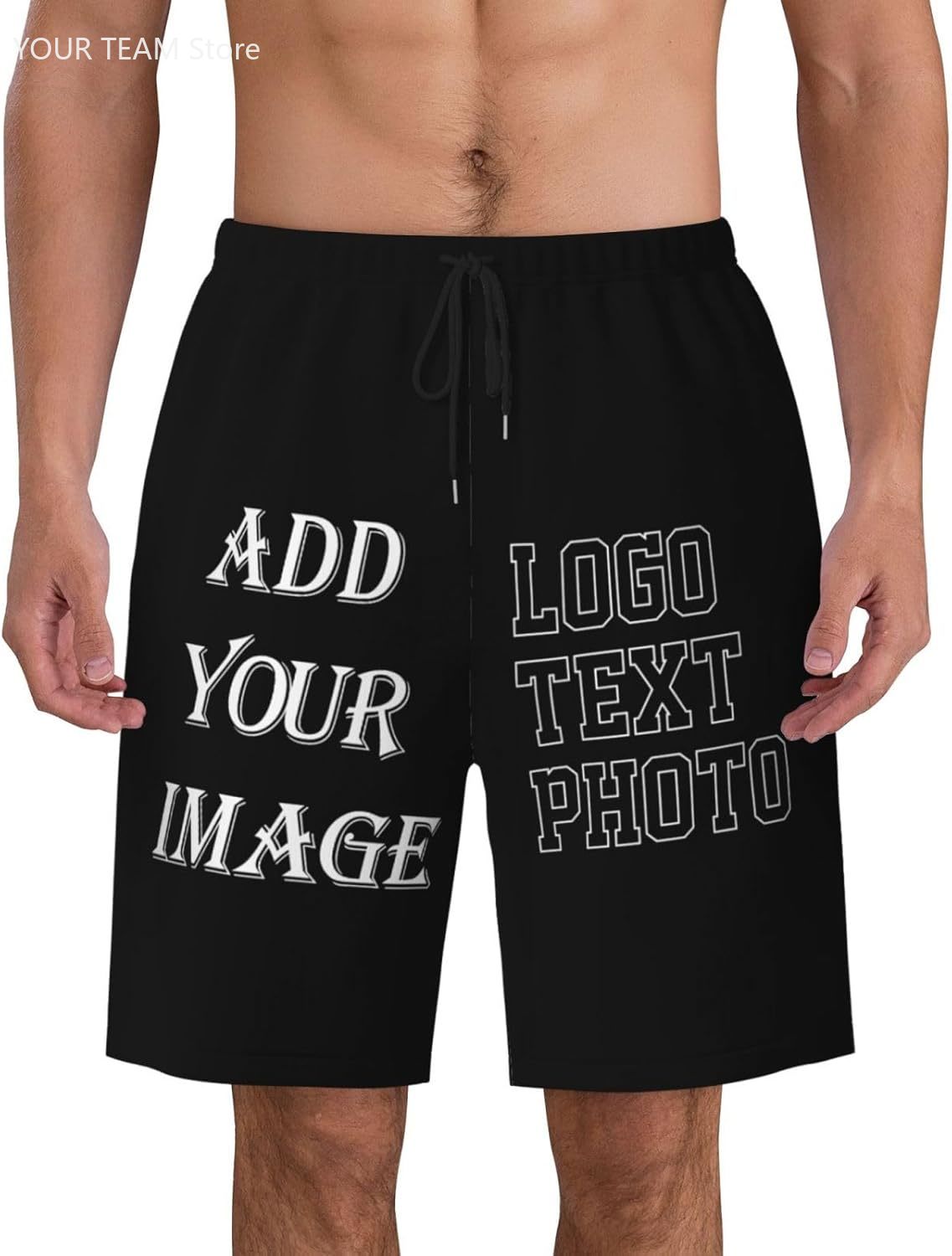 Custom Shorts for Men Design Y - Embroidery Design Logo 评论和价格